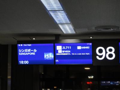 JGCに入るために　最終回①　OKA-SIN修行　シンガポール0泊3日弾丸　～チャンギ空港の出来立てラウンジで仮眠をする～　part2　(スターウォーズの記念撮影もできた！)