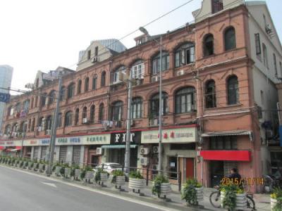 上海日本租界の東長治路・歴史建築
