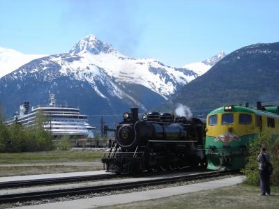 アラスカ・クルーズの旅５～スキャグウェイ＆フィヨルド・クルージング