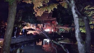 高台寺のライトアップとおばんざい