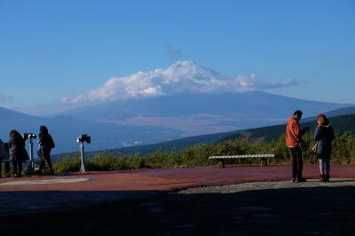 秋の富士山を求めて　箱根路へ　下　十国峠から芦ノ湖スカイライン