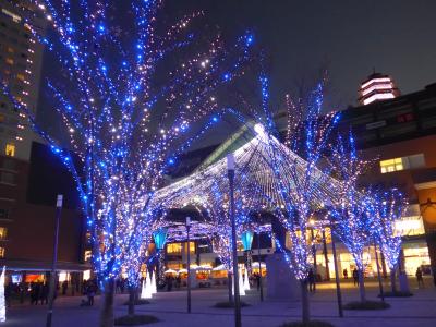 ２０１５年　イルミネーション　☆☆☆大分駅前広場☆☆☆