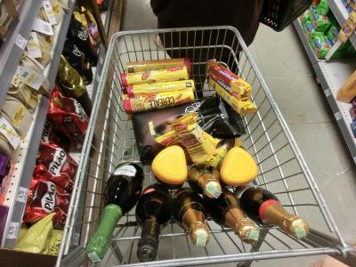 サンパウロの日本人街。さみしい。