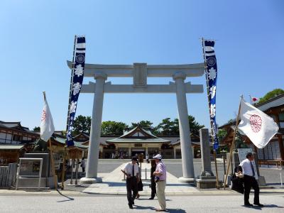 ２３．お盆休みの広島3泊　広島護国神社　広島大本営跡