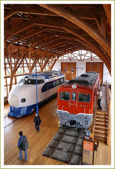 Solitary Journey ［1679］ 四国初の本格的な鉄道博物館、０系新幹線電車やC57形蒸気機関車を展示＜四国鉄道文化館＞愛媛県西条市