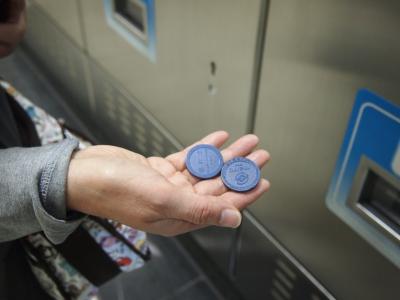 初めての台湾 (MRTに乗って)