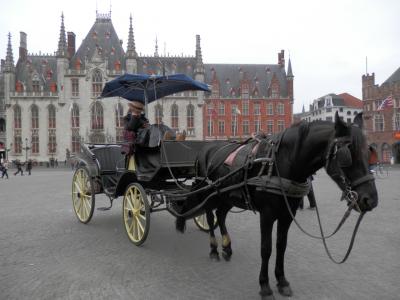 2015秋　ドイツ・オーストリア・ベルギーの旅　12.ブリュージュは観光の街でした。