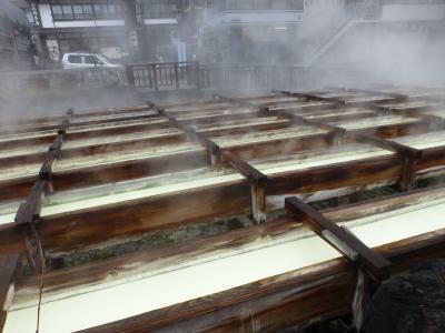 草津温泉素泊り・川原湯温泉立寄り湯