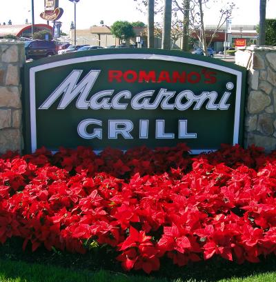 ２０１５　ベラテラ　食べある記：マカロニ　グリル　Romano's Macaroni Grill