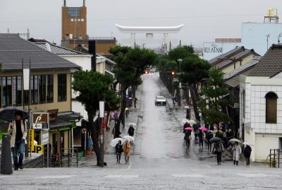 2015秋、厳島神社と出雲大社(15/17)：出雲大社(5)：祖霊社、出雲そば、藪椿、石蕗