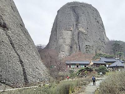 2015年最後今年14回目の韓国は馬耳山への旅2日目：馬耳山銀水寺④/⑦(2014/12/12～14)