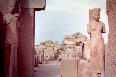 １９８８年のエジプト(カルナック神殿・ルクソール神殿）