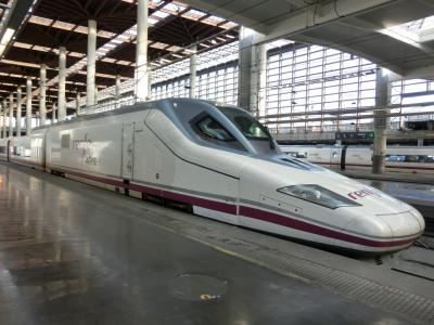 2015年10月 凱旋門賞とポルトガル、スペイン鉄道の旅 (10) バレンシア前半 AVE乗り鉄編