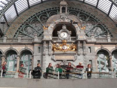 ２０１５秋　ドイツ・オーストリア・ベルギーの旅　15.朝のブリュッセルとアントワープ散策