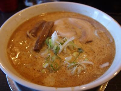 １人で食べた勢拉の拉麺