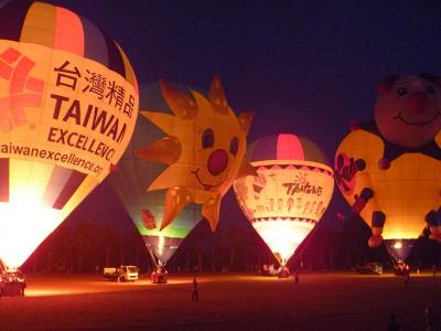 熱気球フェスティバルを見に台湾へ3．成功「光雕音楽会」