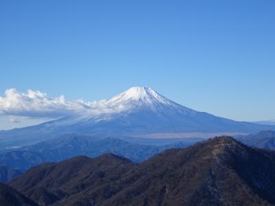 富士山展望登山の旅（丹沢縦走＆愛鷹山）