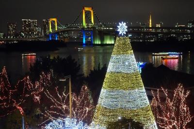 クリスマスイルミネーション in お台場