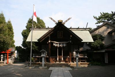 2015年10月　日吉神社　茅ヶ崎城址訪問