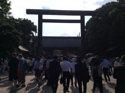 2015終戦記念日 靖国神社