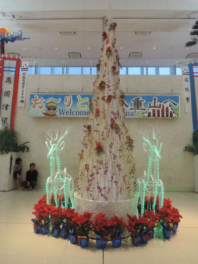 クリスマスに風雨で蒸し暑い八重山列島を石垣島を拠点に2泊3日旅行してきました