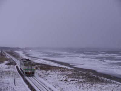 冬の初めの北海道・鉄道ぐるっと７Days　⑦網走ぶらり→オホーツク海に一番近い駅で