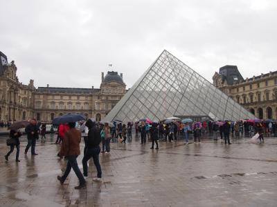 パリ一人旅①「ルーブル美術館、凱旋門、エッフェル塔」