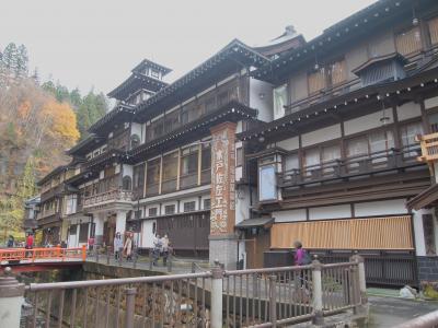 銀山温泉・乳頭温泉巡りに角館１泊２日母娘旅　１日目