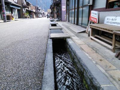 大晦日　郡上八幡　水の町