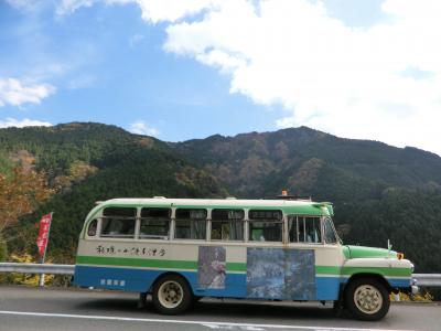 母と四国旅行その３　ボンネットバスで大歩危観光