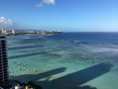 息子と２人でグァム旅行