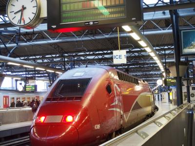 Thalys ブリュッセル～スキポール空港　２０１５
