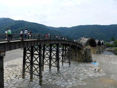 ３１．お盆休みの広島3泊　錦帯橋　吉香公園　岩国城ロープウェー