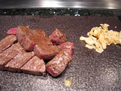 神戸ベイシェラトンホテル　クラブフロア　口コミ　情報　リピしてみて＆鉄板焼きディナーって、こうでした。