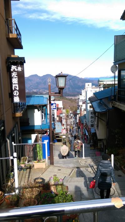 北陸新幹線で行く初めての伊香保温泉・軽井沢①  伊香保で日帰り温泉入浴