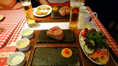 スイスで石焼ステーキ。150グラムから！【スイス情報.com】