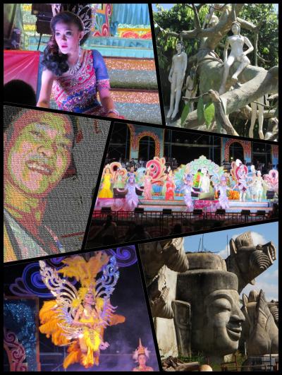 タイのイサーンと北部ベトナムの旅（6）　　　　　　　　　ウドンタニーで、地獄寺とイサーン歌謡ショーを見る。
