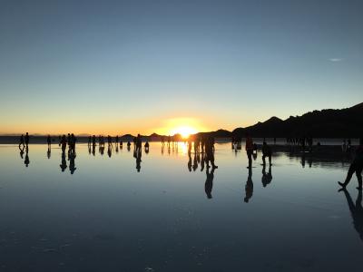 2015年末　ウユニ塩湖・鏡張りを見に行こう♪（4日目：サンセットツアー）