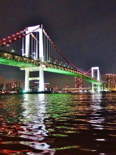 屋形船から見る東京の夜景は別世界 ☆彡　