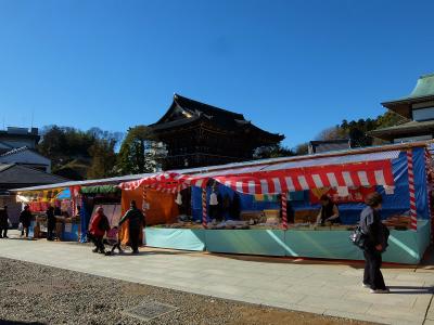 団体バスで　初詣　成田山新勝寺から海の美しい犬吠崎へ