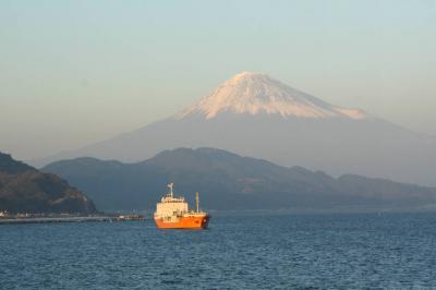 三保の松原・駿河湾フェリーからの富士山