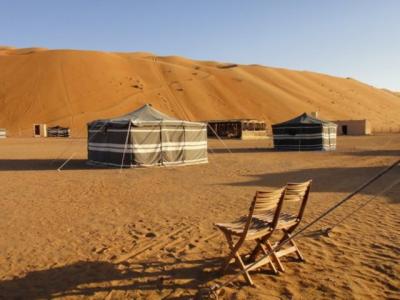 オマーン再訪、ワヒバ沙漠でのんびり 3日目　沙漠キャンプで過ごす