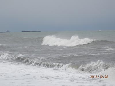 28月曜午前柴山潟と日本海