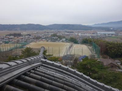 伊賀上野城と松阪城