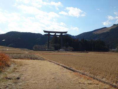 熊野へ（その1/3）王子いくつか、大斎原、熊野本宮・速玉大社、階段が恐ろしい神倉神社。休暇村南紀勝浦泊