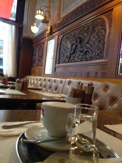 プラハ一泊旅行 6 朝食 Café Imperial