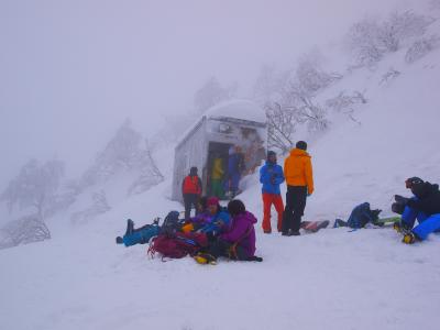 2016年1月31日（日）国立公園大山冬山登山