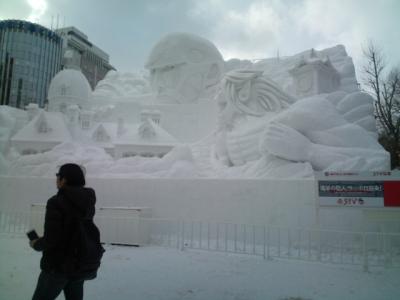 １６冬　第６７回札幌雪祭り　見学に行ってきました