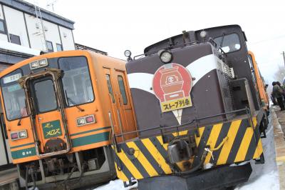 ２０１６年　今年 最初の 電車の旅 　「初・　雪の青森」編