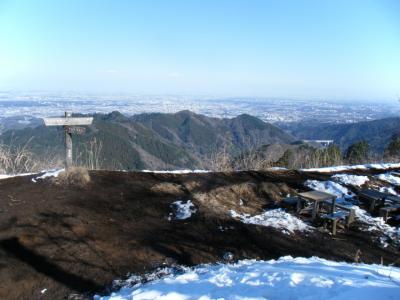 小下沢林道から景信山(高尾山系)